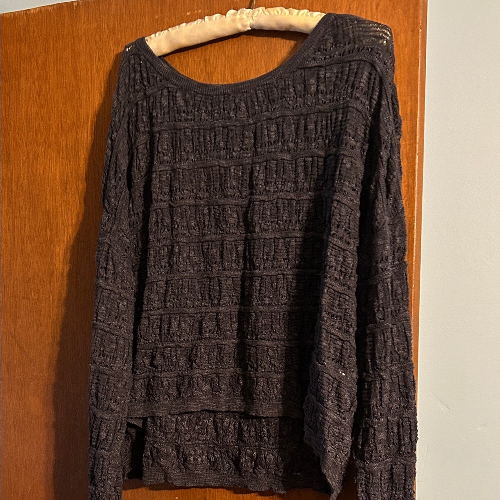Natural Life Black Knit Sweater